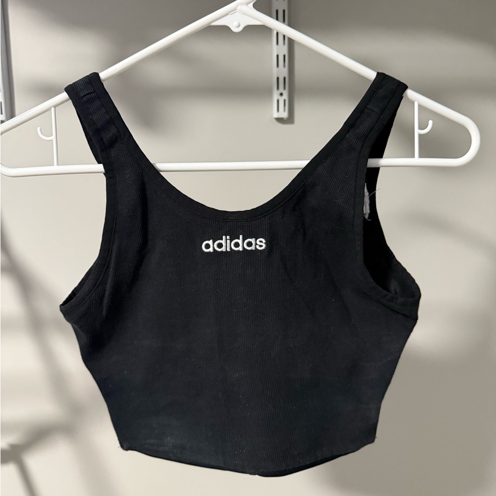 Adidas Women's Black sports bra